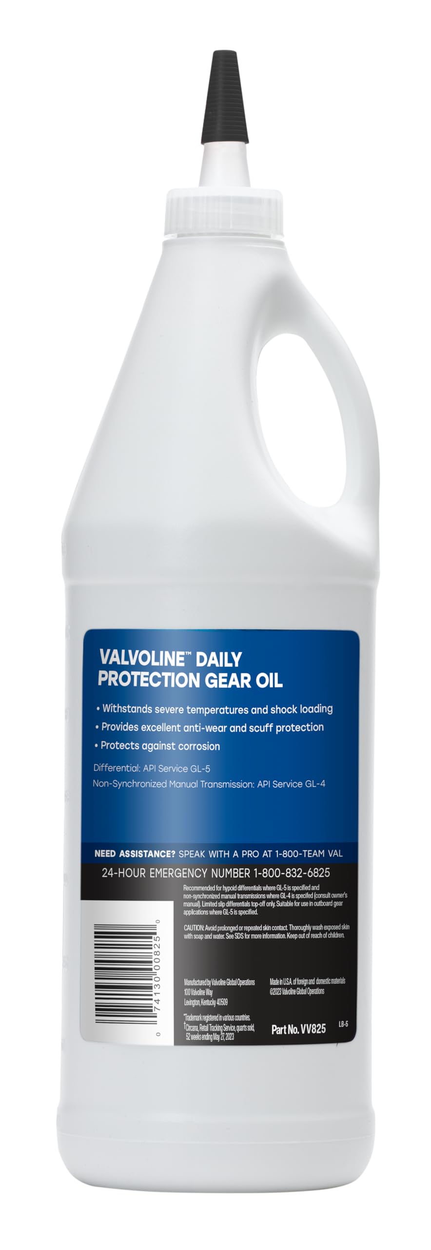VALVOLINE VV825 Valvoline Daily Protection 85W-140 Gear Oil 1 Quart