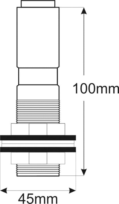 Hella 006294051 Beacon Holder Screw Mt 1Pin Spare Part, Multi