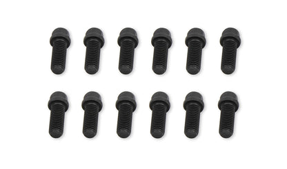 MR GASKET 917 Mr. Gasket Header Bolts,3/8-16X1, Black