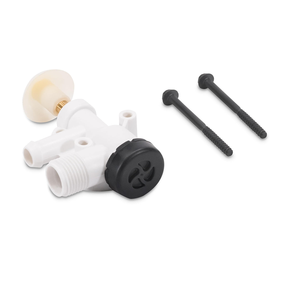 DOMETIC 385314349 Genuine Dometic OEM Toilet Water Valve Assembly | Screws Included | Simple RV Toilet Repair or Replacement - (385314349)