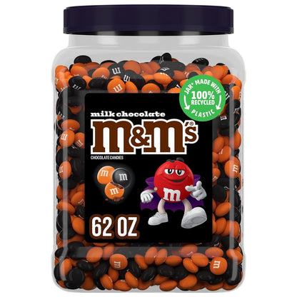 M&M'S M&M'S Milk Chocolate Halloween Fun Size Candy, 62 oz Bag