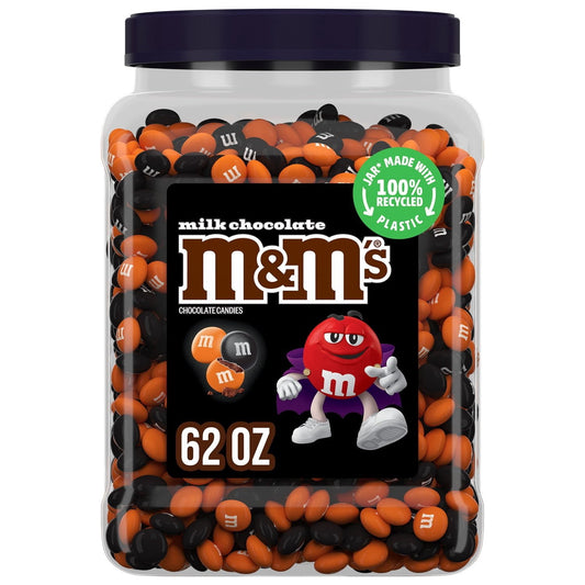 M&M'S M&M'S Milk Chocolate Halloween Fun Size Candy, 62 oz Bag