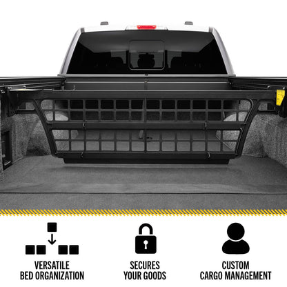 ROLL N LOCK CM447 RealTruck Roll-N-Lock Cargo Manager Truck Bed Organizer | CM447 | Fits 2009 - 2018, 2019 - 2020 Classic Dodge Ram 1500/2500/3500 5' 7" Bed (67.4")
