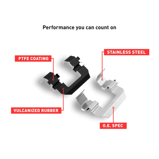 Dynamic Friction 1551-0770-01 DFC Rear 5000 Advanced Brake Pads