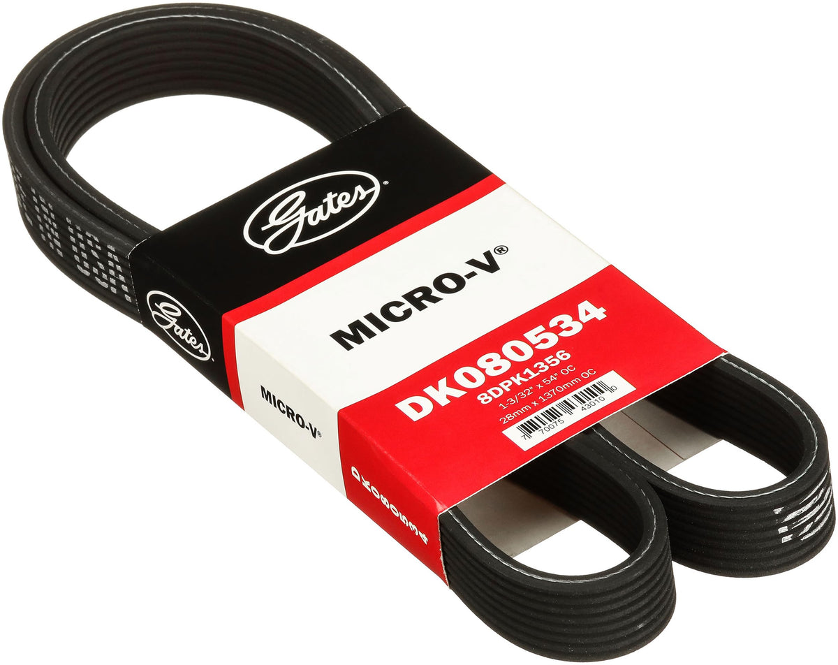 Gates DK080534 Micro-V Dual-Sided Serpentine Drive Belt