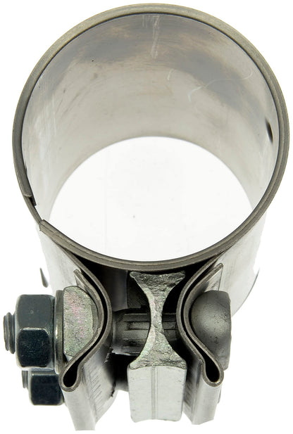 DORMAN 677-008 Dorman 677-008 Front Muffler Assembly to Rear Muffler Assembly Exhaust Muffler Clamp Compatible with Select Ford/Lincoln Models