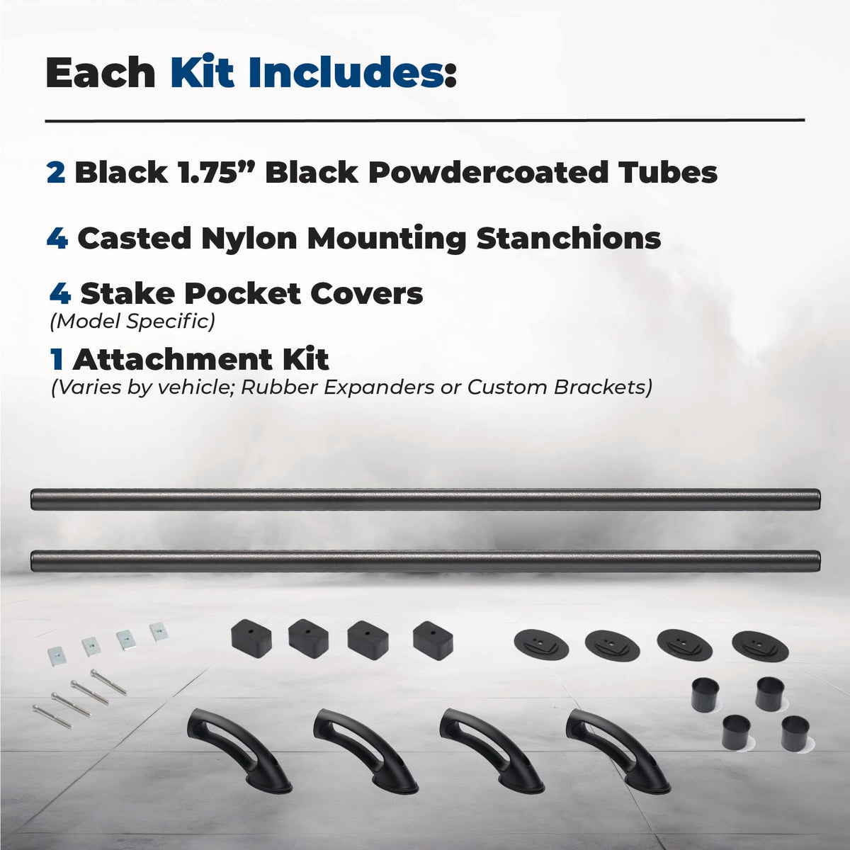 PUTCO 88857 Putco 88857 Black Locker Side Rails - Matte Black Truck Bed Rails - Fits 2019-2025 Chevrolet Silverado and GMC Sierra 1500 8ft Bed. Fits 2020-2025 Silverado/Sierra 2500 & 3500 8ft Bed