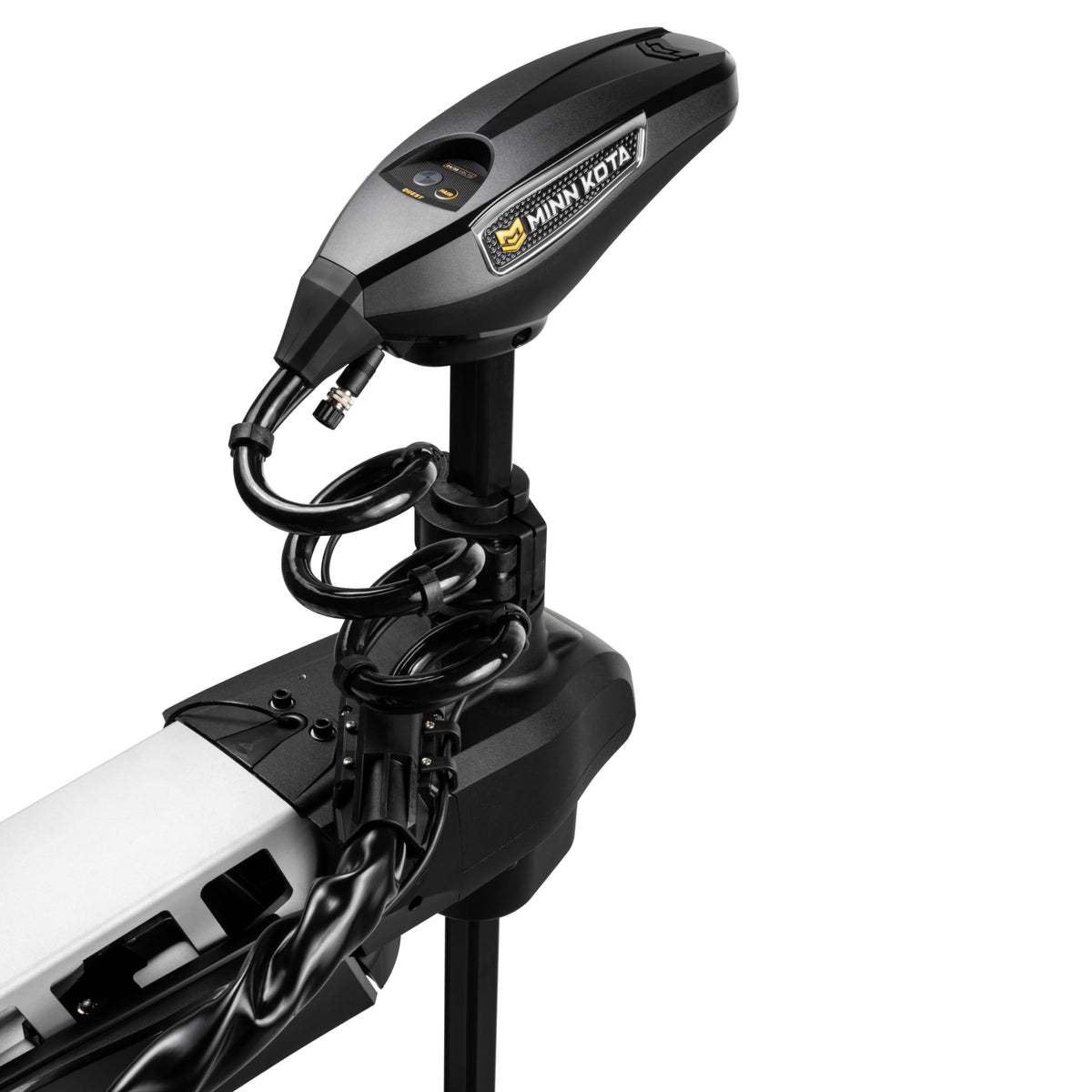 Minn Kota 1368921 Minn Kota Ultrex QUEST Brushless Bow-Mount Electric Trolling Motor with MEGA Side Imaging – 90/115 Lb. Thrust, 52 In. Shaft, Freshwater