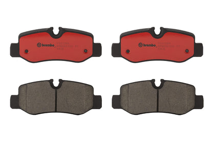 BREMBO P50126N Brembo P50126N Premium Ceramic Rear Disc Brake Pad Set MERCEDES-BENZ OE# A4474200320