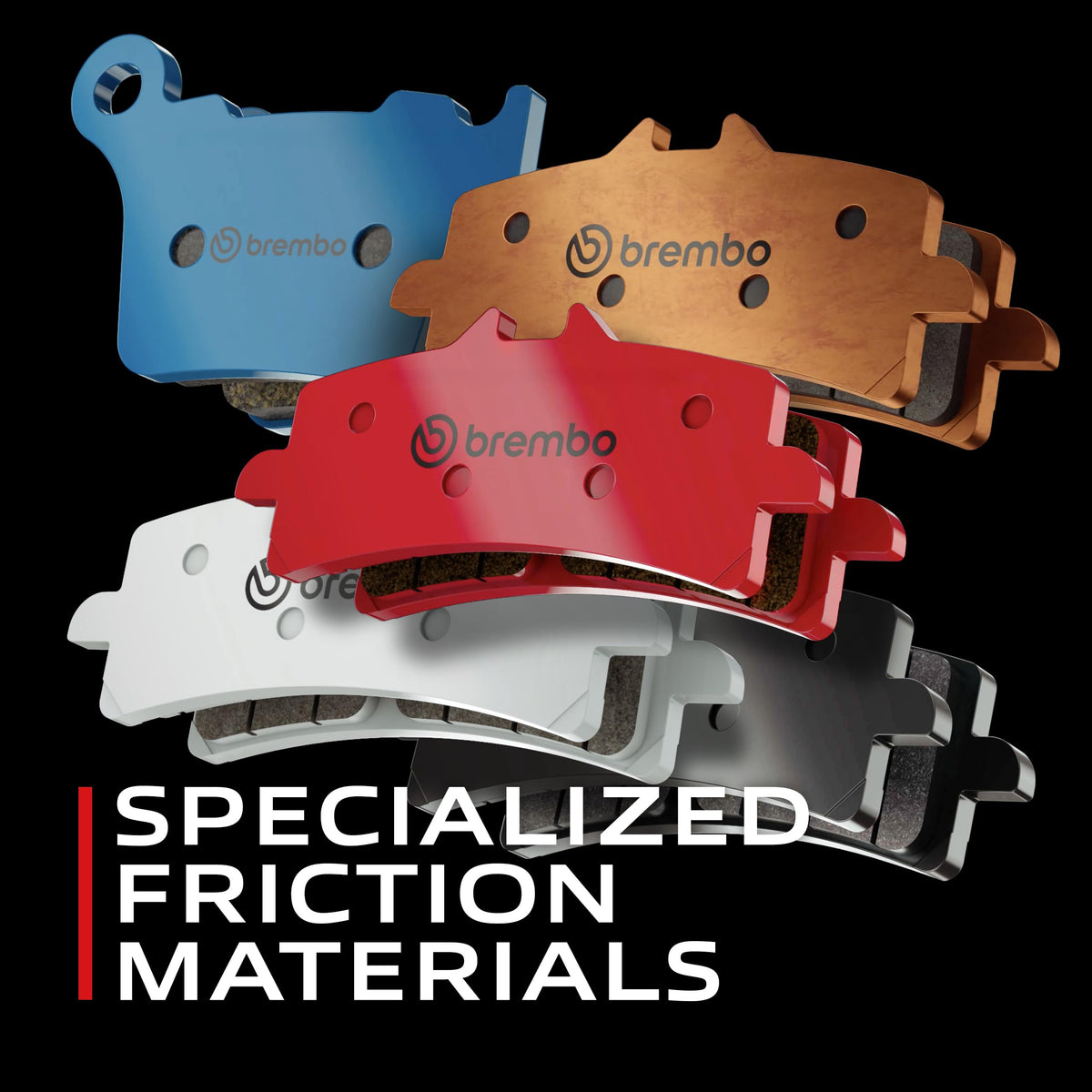 BREMBO 07HO42SA Brembo 07HO42SA DISC BRAKE PAD SET
