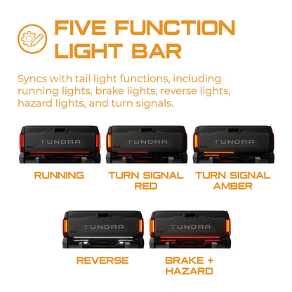 PUTCO 92009-48 Putco 92009-48 48" Switch Blade LED Tailgate Bar with Power Wire Modification