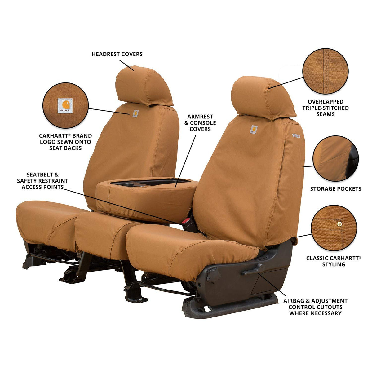 COVERCRAFT SSC3475CABN Covercraft SSC3475CABN CH SS FRT SILVERADO 1500 2019
