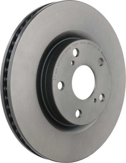 BREMBO 09A41711C02 Brembo 09.A417.11 UV Coated vented Front Brake Rotor EMGRAND/ENGLON/GLEAGLE/LEXUS/TOYOTA/TOYOTA (FAW)/TOYOTA (GAC) OE# 4351242050