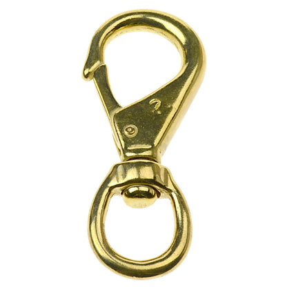 T-H MARINE BE-HA-54340-DP T-H Marine BE-HA-54340-DP Swivel Eye Snap, 3.75", Brass