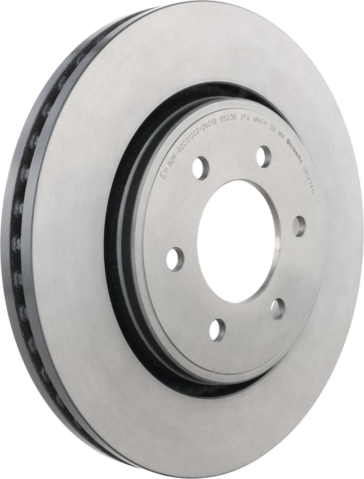 BREMBO 09C27411C02 Brembo 09.C274.11 UV Coated vented Front Brake Rotor FORD AUSTRALIA/FORD USA/LINCOLN OE# 7U2Z1V125HC