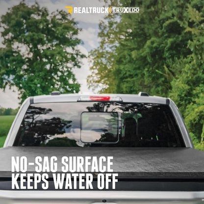 TRUXEDO 264001 RealTruck TruXedo TruXport Soft Roll Up Truck Bed Tonneau Cover | 264001 | Fits 2022-2025 Toyota Tundra w/Rail System 5' 7" Bed (66.7")