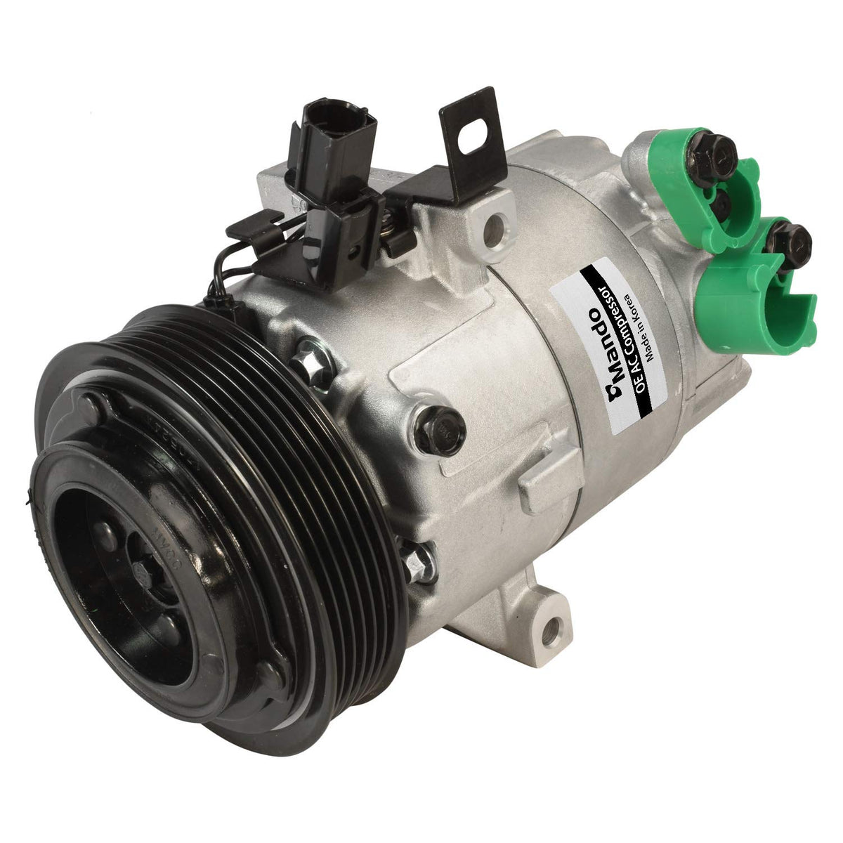 MANDO 10A1416 Mando 10A1416 AC Compressor Original Equipment (Pre-filled Oil)