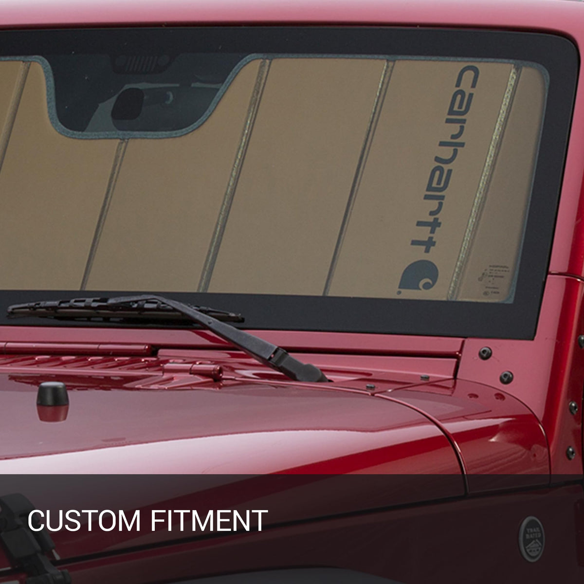 COVERCRAFT UVC11862BN Covercraft Carhartt UVS100 Sunshade for Chevrolet Colorado & GMC Canyon