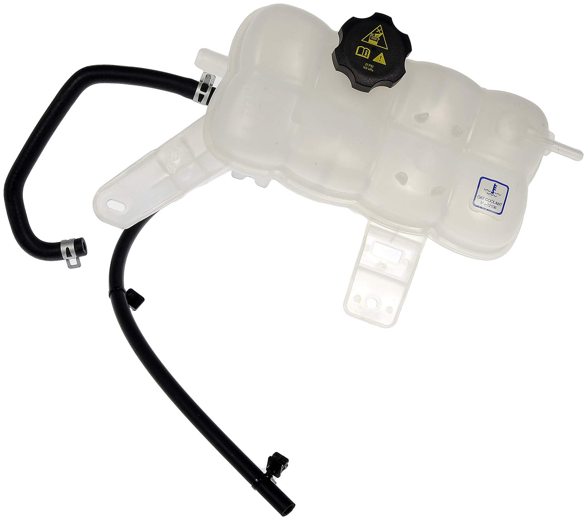 DORMAN 603-833 Dorman 603-833 Pressurized Coolant Reservoir with Cap Compatible with Select Ram Models
