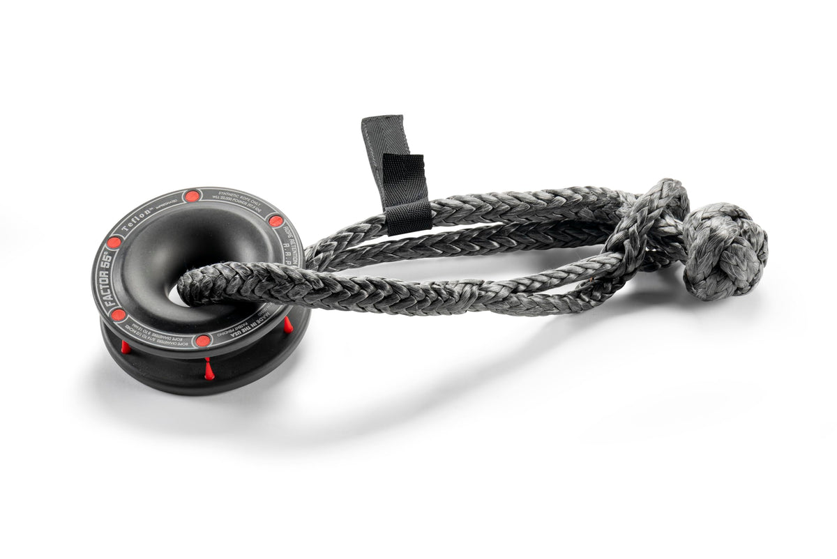 FACTOR 55 00264 Factor 55 00264 Rope Retention Pulley (RRP) + Soft Shackle Combo