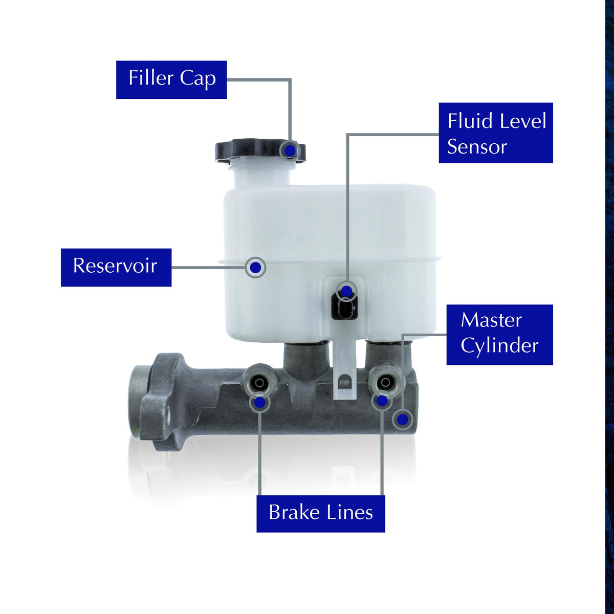 CENTRIC PARTS 130.40015 Centric Premium 130.40015 Automotive Replacement Brake Master Cylinder Fits Select 1990-1997 Acura Integra