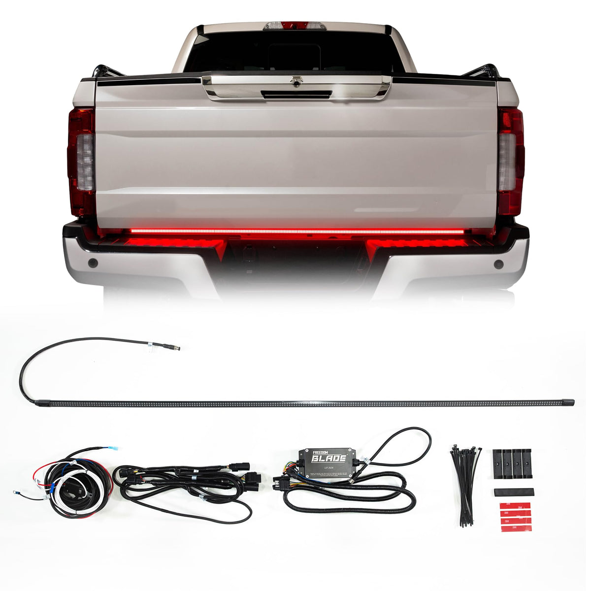 PUTCO 760060-04 Putco Freedom Blade Tailgate Light Bar & Plug-N-Play - Fits Ford F150 04-14, Super Duty F250 / F350 / F450 08-16, Silverado/Sierra 07-18, Silverado EV 24-27, Ram 09-19, Titan 03-24, Tundra 07-27