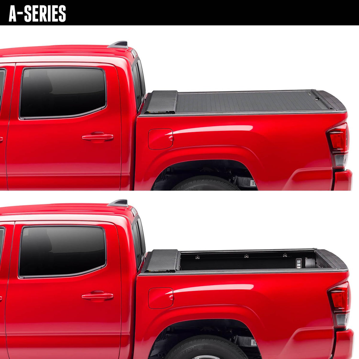 ROLL N LOCK BT447A RealTruck Roll-N-Lock A-Series Retractable Truck Bed Tonneau Cover | BT447A | Fits 2009 - 2018, 2019 - 2020 Classic Dodge Ram 1500/2500/3500 5' 7" Bed (67.4")