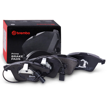 BREMBO P85084 Brembo P85084 Low-Met Front Disc Brake Pad Set AUDI/AUDI (FAW)/SEAT OE# 8E0698151L