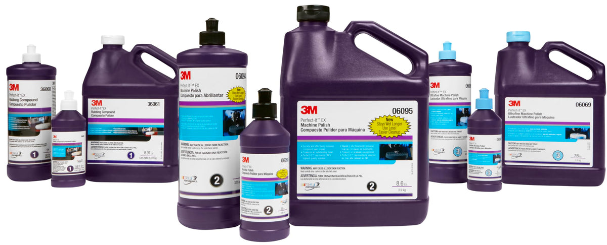 3M 06068 3M Perfect-It Ultrafine Machine Polish, 06068, 32 fl oz