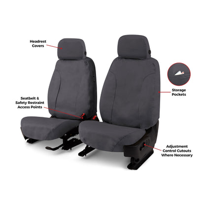 COVERCRAFT SS2622PCCH Covercraft SS2622PCCH POLYCOTTON SEATSAVER CUSTOM FRONT R