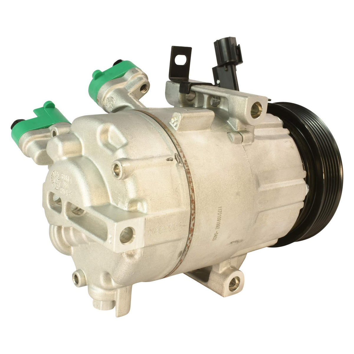 MANDO 10A1421 Mando 10A1421 AC Compressor with Clutch Original Equipment (Pre-filled Oil)