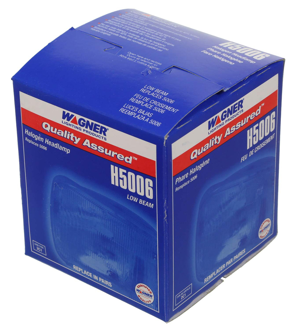 WAGNER H5006 Wagner Lighting H5006 Standard Multi-Purpose Light Bulb Box of 1