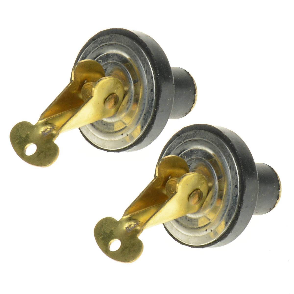 T-H MARINE BE-PL-54850-DP T-H Marine Brass Baitwell Plugs for Boat Bait Well or Livewell - 1/2" Plugs - Sold as Pair
