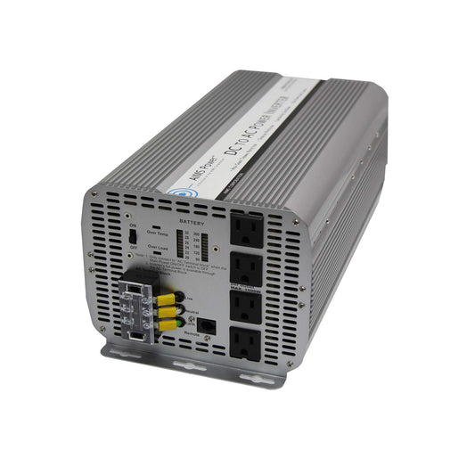 AIMS POWER PWRINV500012W AIMS 5000W 12V Modified Sine Inverter 120V GFCI Terminal Block