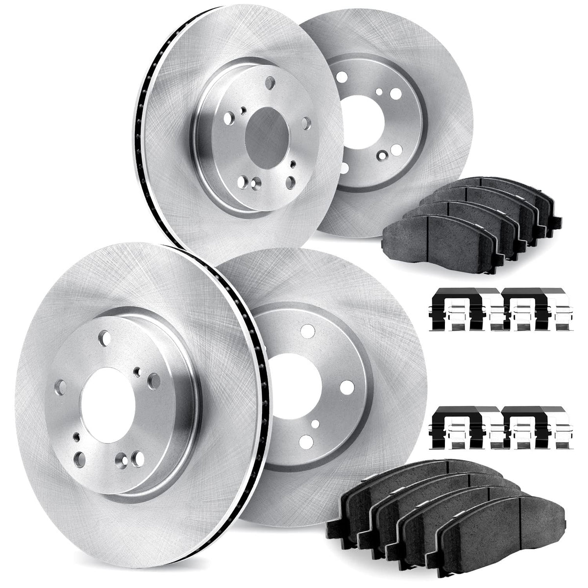 Dynamic Friction 6514-03064 DFC Front Rear Brake Kit
