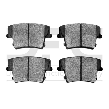 Dynamic Friction 1551-1057-00 ADVANCED BRAKE PADS-CERAMIC