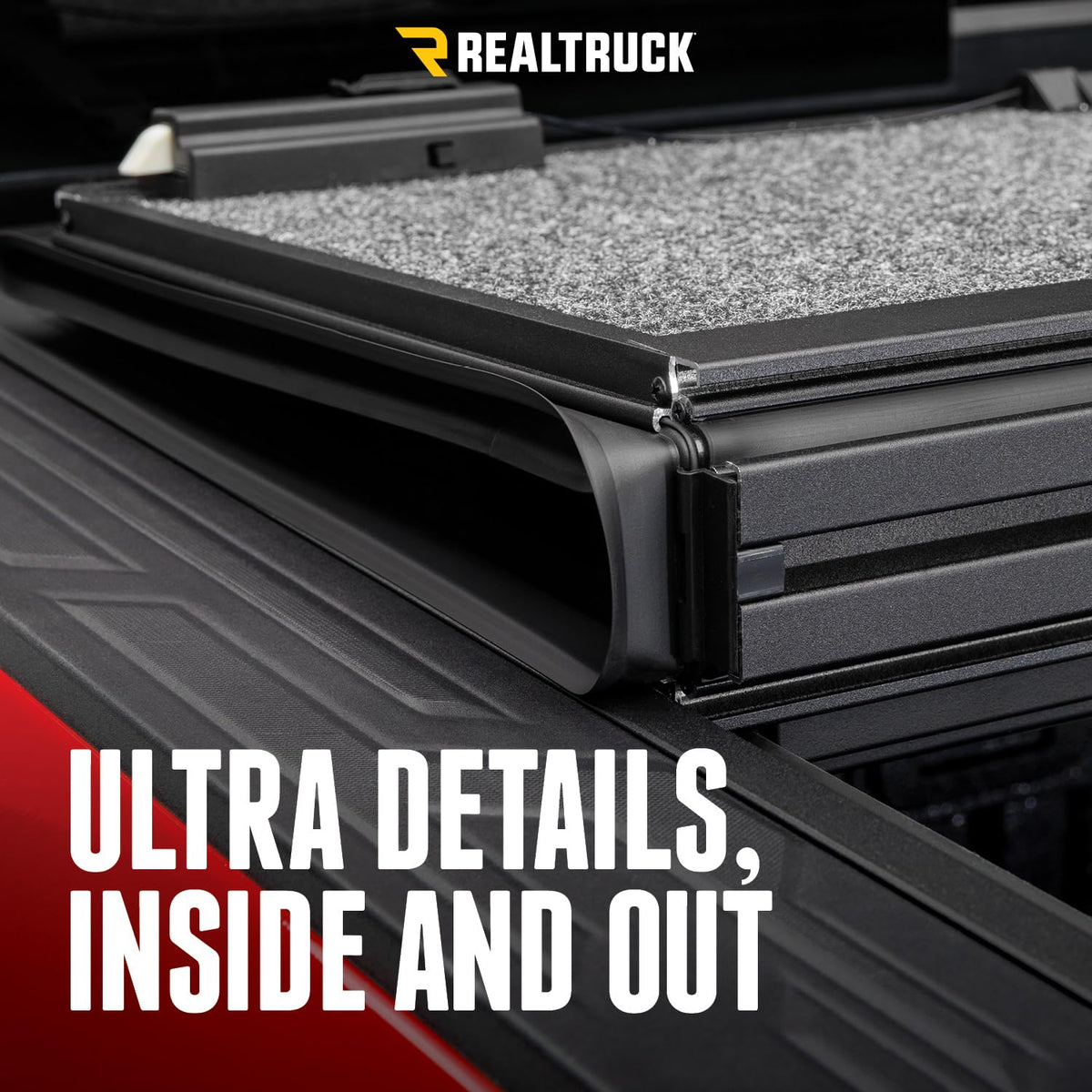 UNDERCOVER UX42009 RealTruck Undercover Ultra Flex Hard Folding Truck Bed Tonneau Cover | UX42009 | Fits 2007-2021 Toyota Tundra w/o Rail System 6' 7" Bed (78.7")