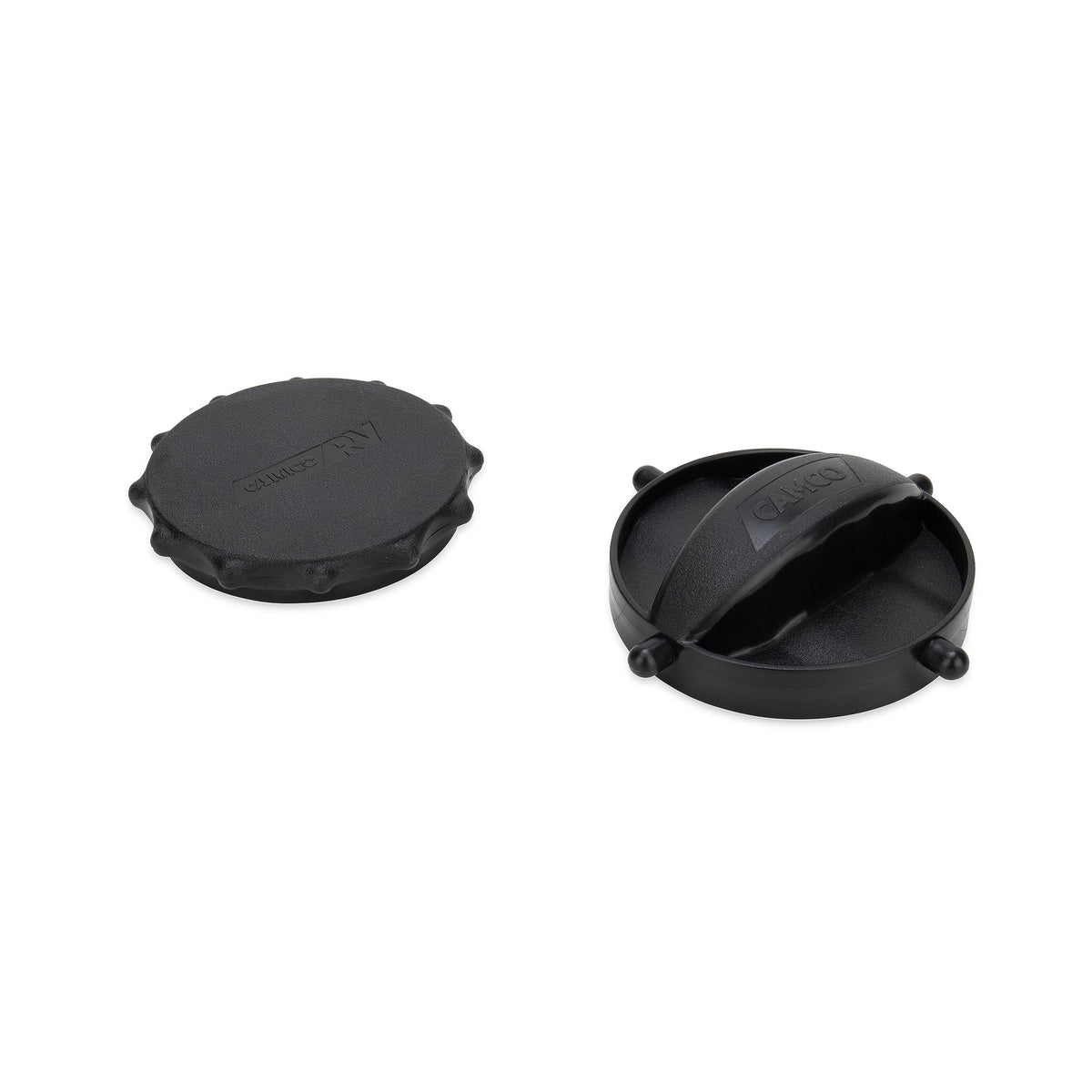 CAMCO 39753 Camco Rhino Flex Cap Bayonet and Elbow Cap - Seals Both Ends of Your Sewer Hose to Form a Odor Tight Connection While Storing (2 Pack) (39753)