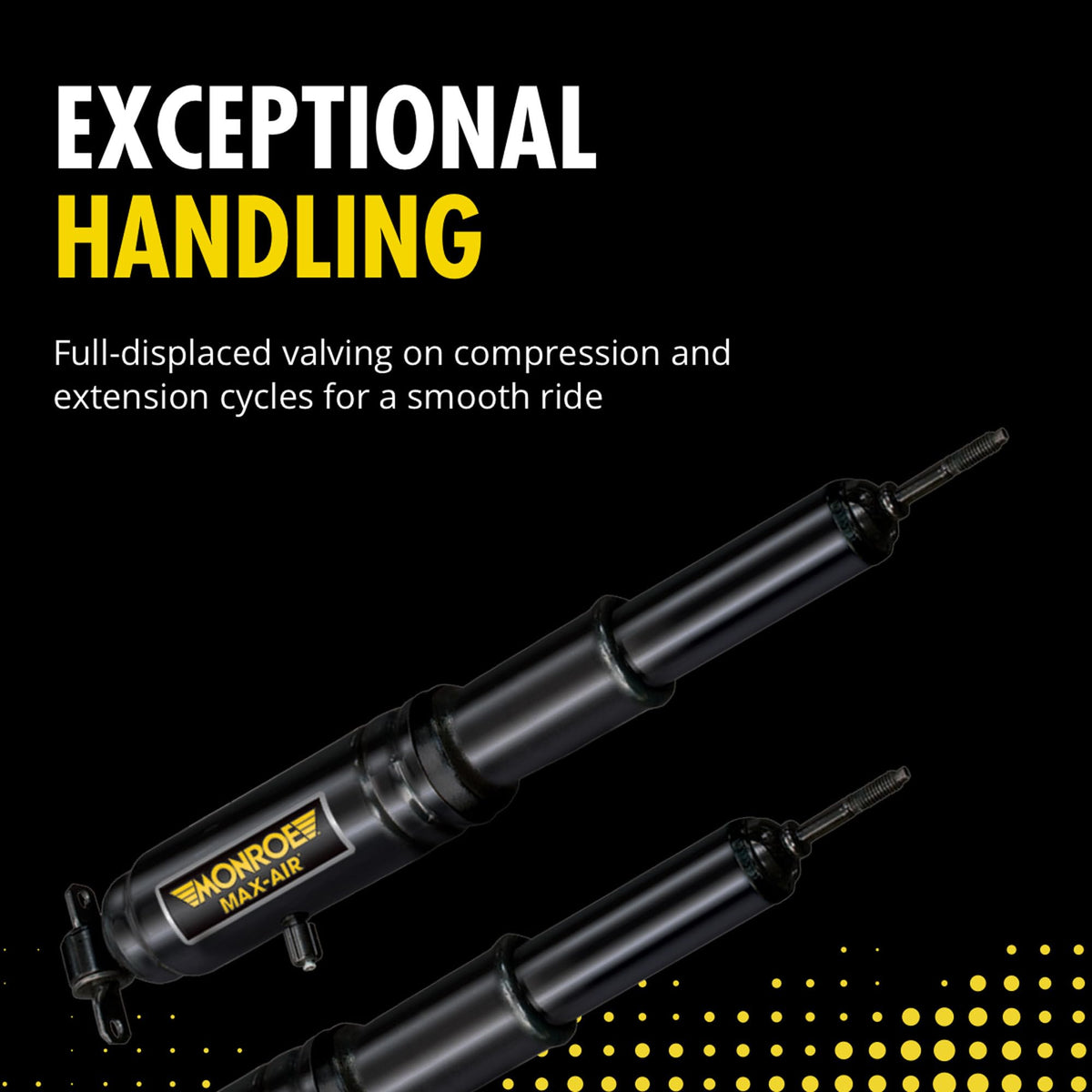 MONROE MA706 Monroe Shocks & Struts Max-Air MA706 Air Shock Absorber, Pack of 2