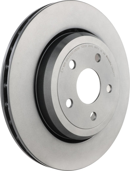 Brembo 09.N247.11 UV Coated Pillar Vented Rear Brake Rotor JEEP