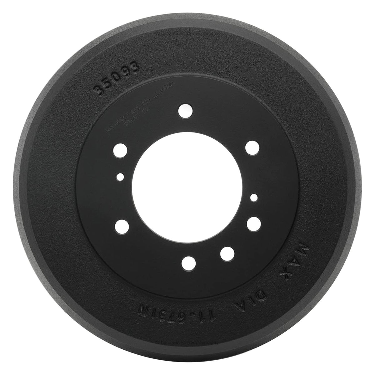 Dynamic Friction 365-67024 Rear Brake Drum