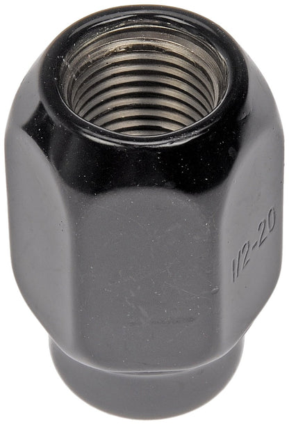 DORMAN 711-211 Dorman 711-211 Wheel Nut Black Chrome Acorn 2-Pc 1/2-20