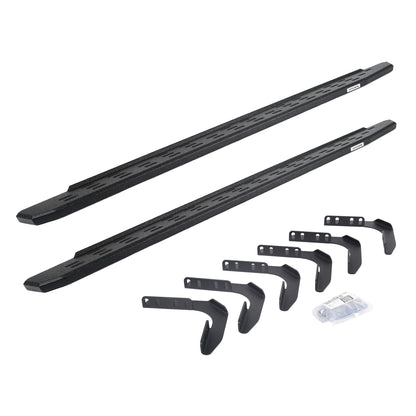 GO RHINO 63441687PC Go Rhino! RB10 Running Boards - Complete Kit: RB10 Running Board + Brackets