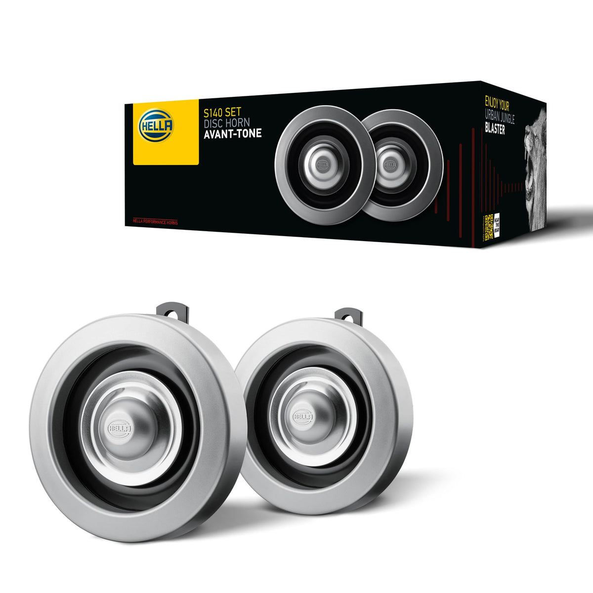 Hella 004811101 DISC HORN AVANT TONE 12V 280HZ/380HZ SET S140