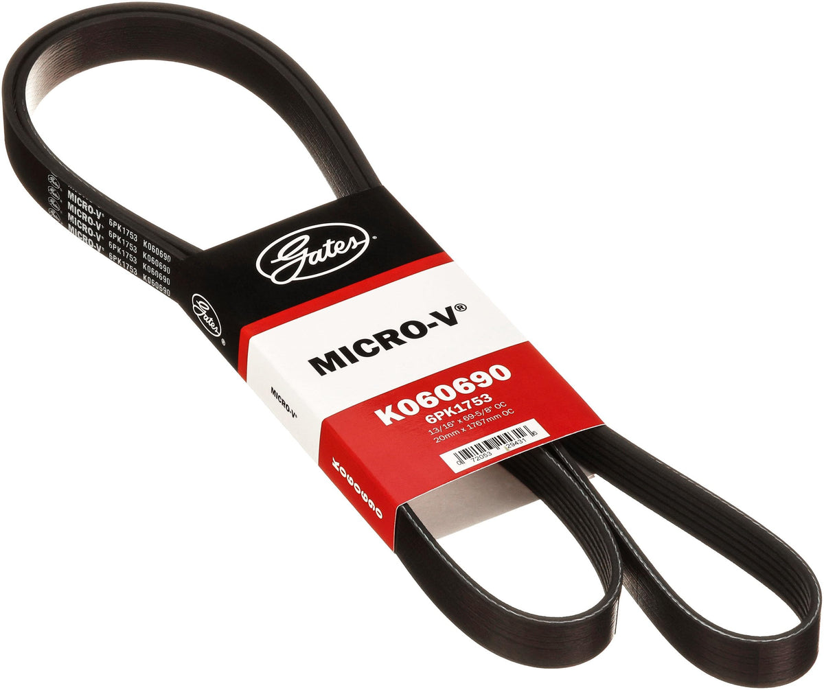 Gates K060690 Micro-V Serpentine Drive Belt
