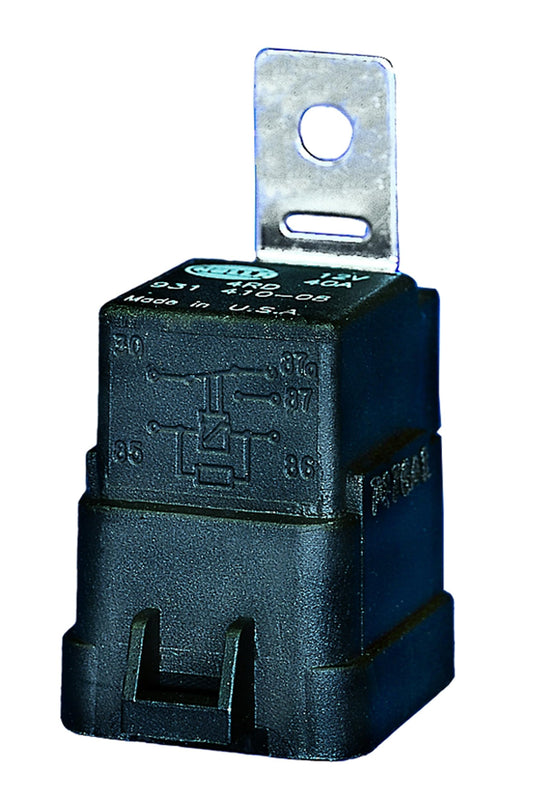 Hella H41410081 Relay 12V 20/40A Spdt Res Wthr Bkt
