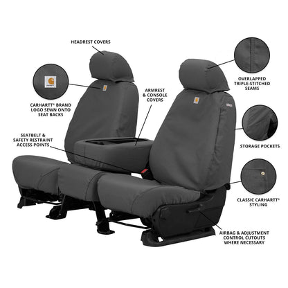 COVERCRAFT SSC8446CAGY Covercraft Carhartt SeatSaver Custom Seat Covers
