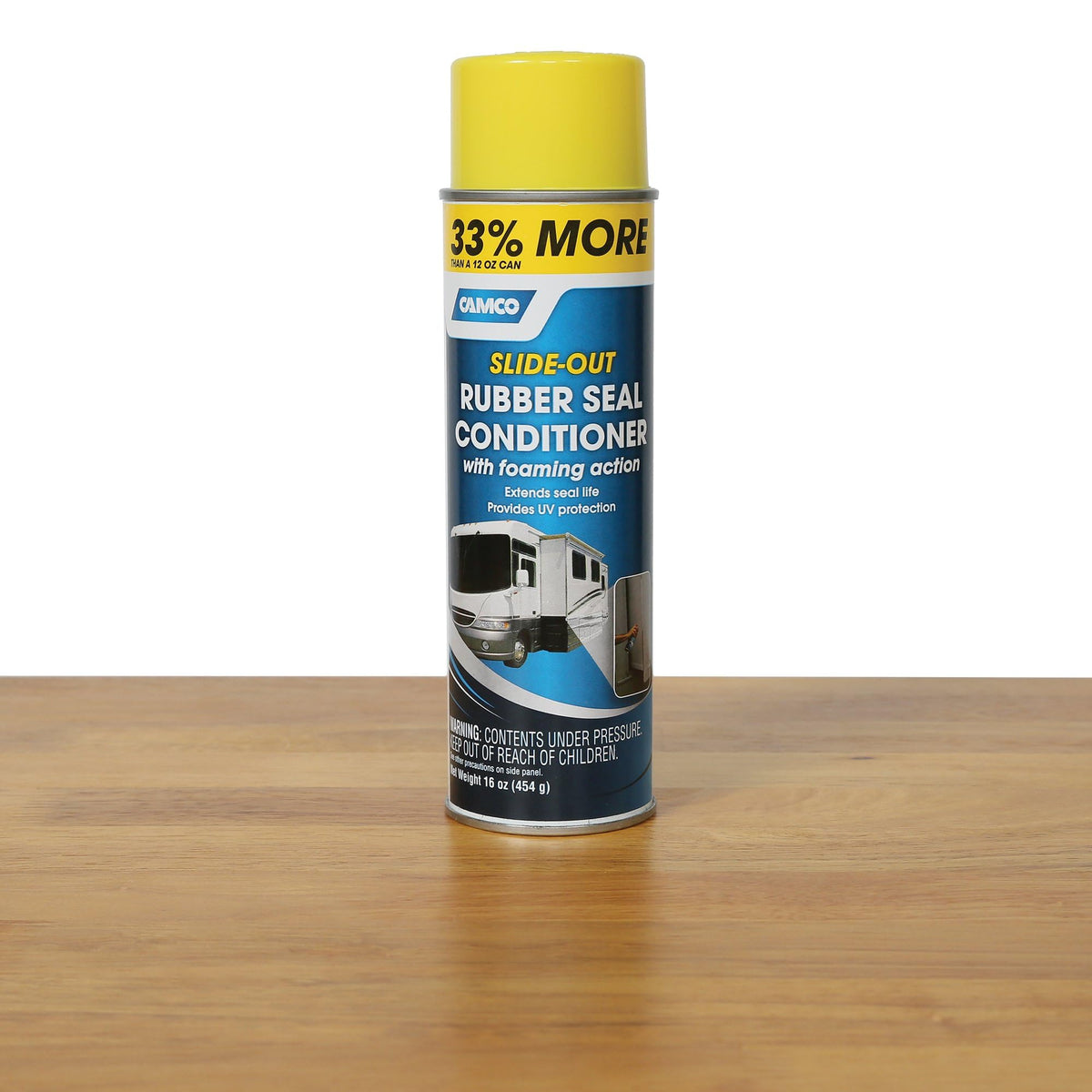 CAMCO 41135 Camco RV Slide-Out Rubber Seal Conditioner with Foaming Action; Extends Seal Life and Provides UV Protection (41135)