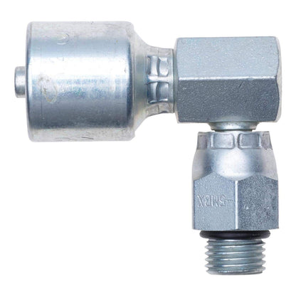 Gates G25123-0610 Male O Ring Boss Swivel 90 Block (Mega Crimp