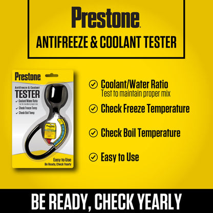 PRESTONE AF1420-6 Prestone AF-1420 Antifreeze / Coolant Tester, Multi